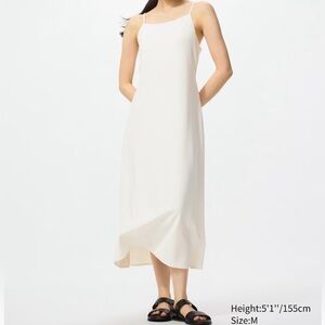 Uniqlo Women's Crepe Jersey Bra Camisole Dress